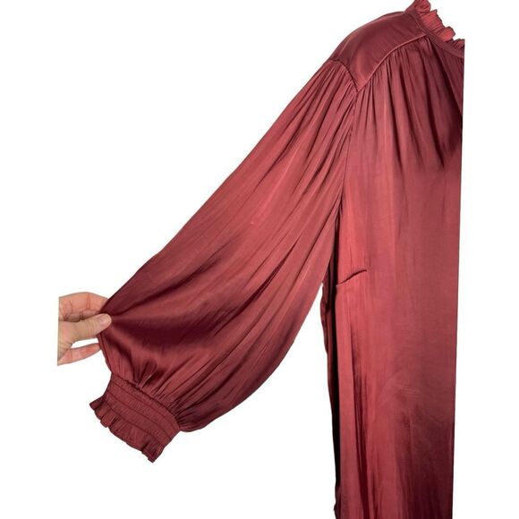 Rachel Zoe Women’s 1X Satin High Low Top NWT - Picture 4 of 8